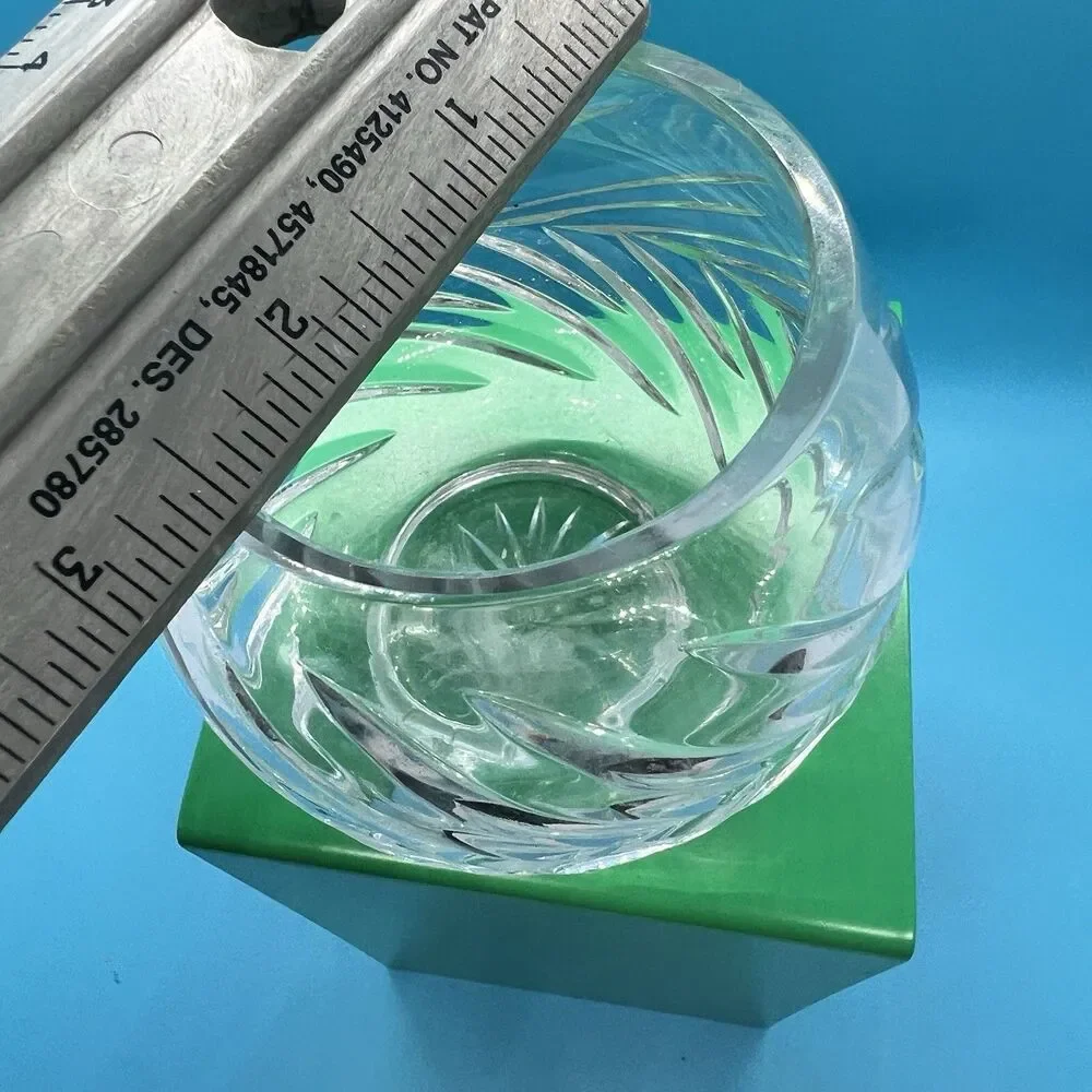 Vintage Crystal Votive Candle Holder 3
